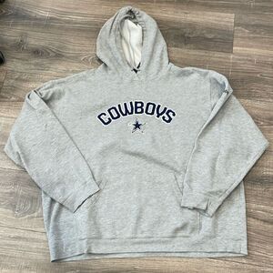 Reebok Cowboys hooded grey sweatshirt- 2XL